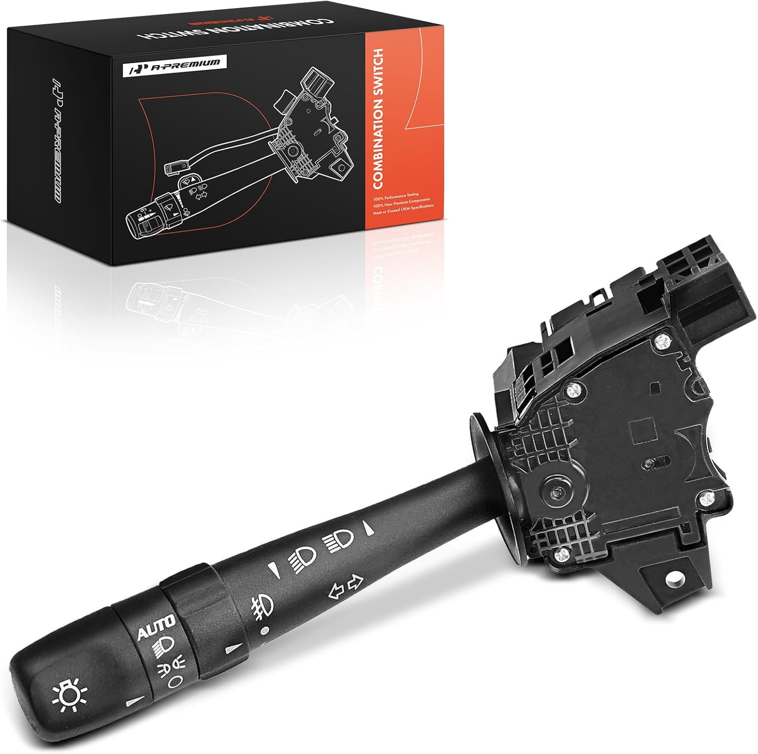 A-Premium Turn Signal Switch, Headlight Dimmer, Parking Fog Light Multifunction Switch Lever Compatible with Cadillac CTS 2003 2004 2005 2006 2007