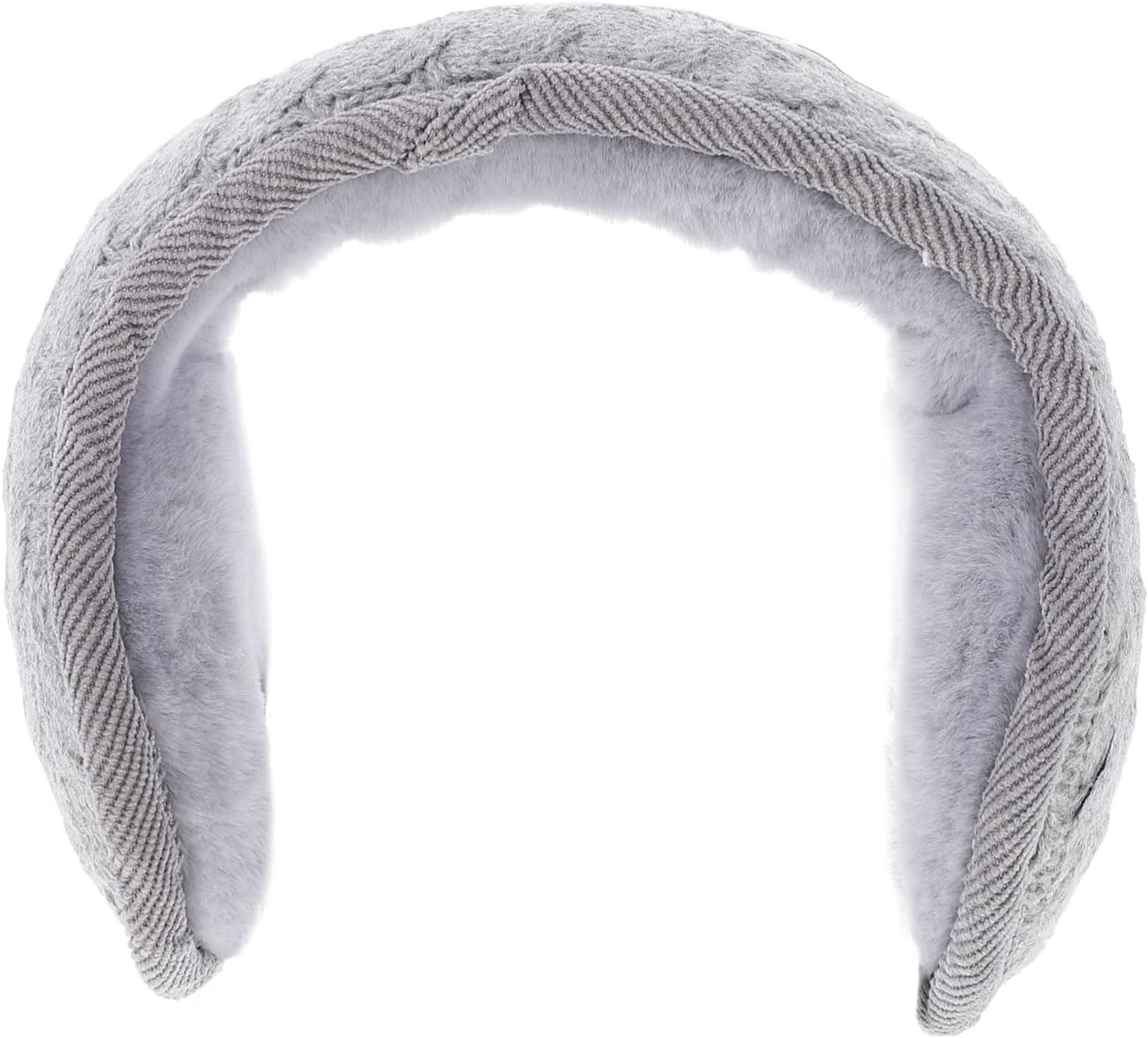 Handmade Foldable Knitted Cotton Earmuff for Adults and Children