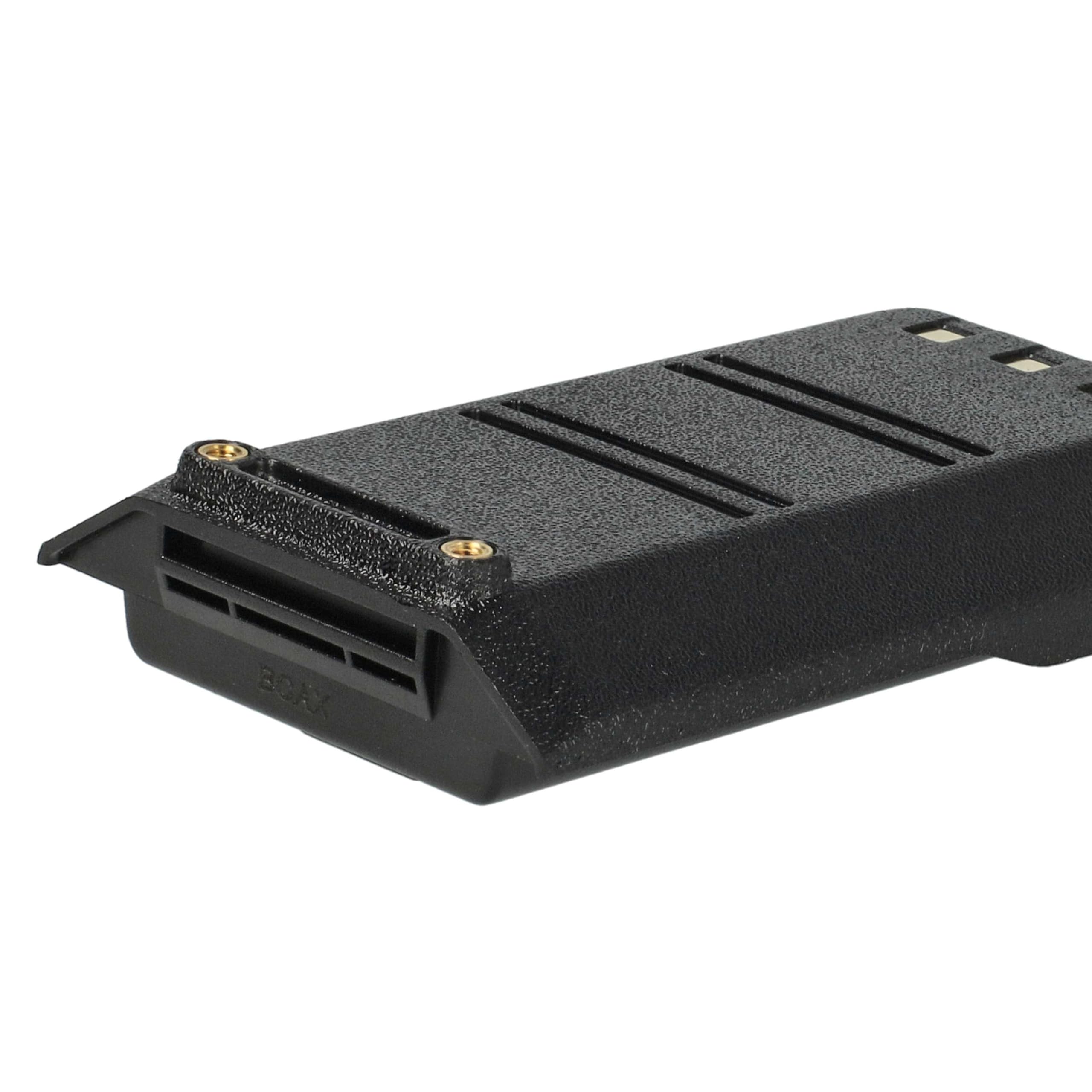 vhbw 2x batteria compatibile con TYT/Tytera MD-446, MD-380 radio (2000mAh, 7,4V, Li-Ion) + clip