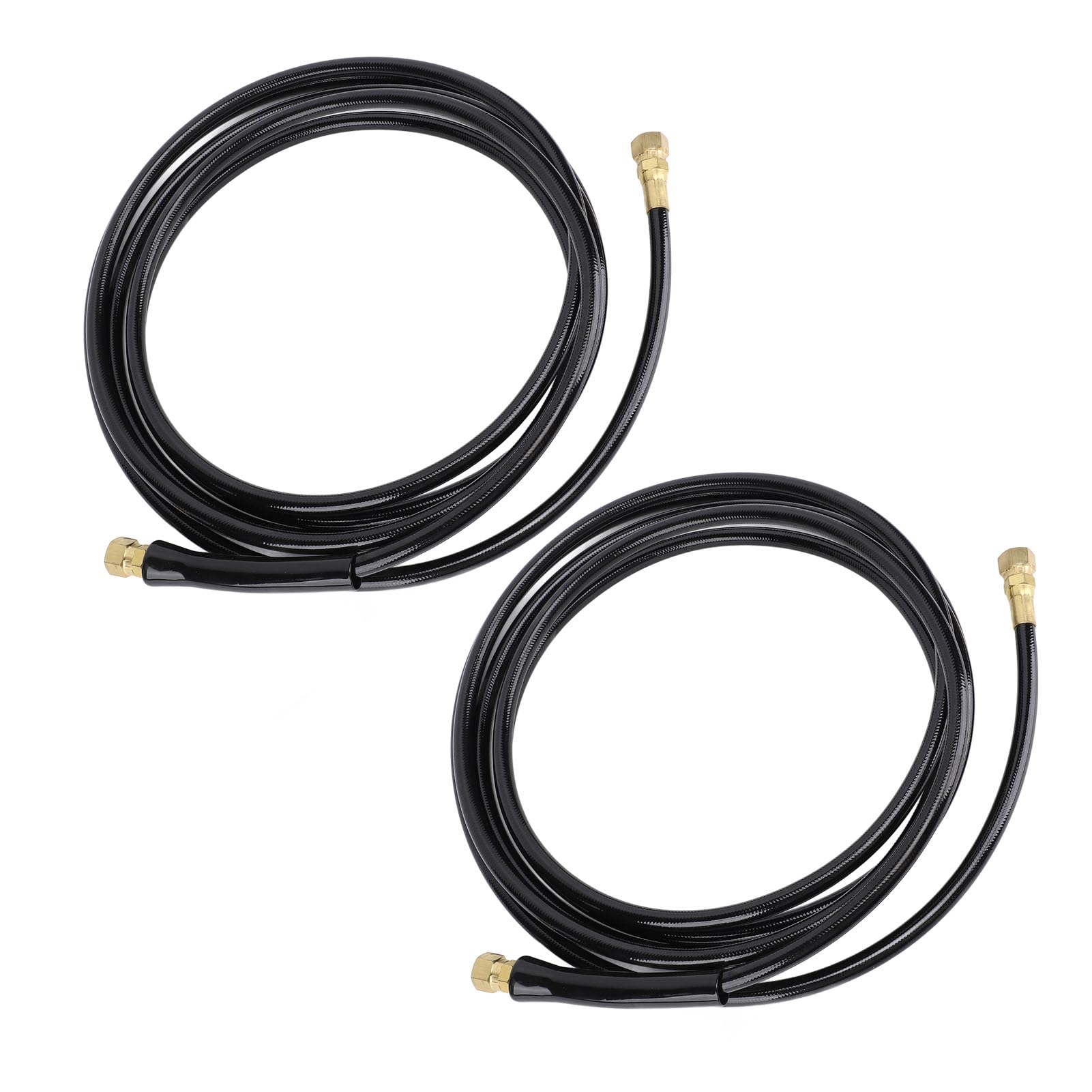 Manguera HO5116 Kit de Manguera Fueraborda de 16 Pies - Kit de Hidráulica Marina de Latón de Goma de Repuesto para Sistemas de Dirección Hidráulica Teleflex