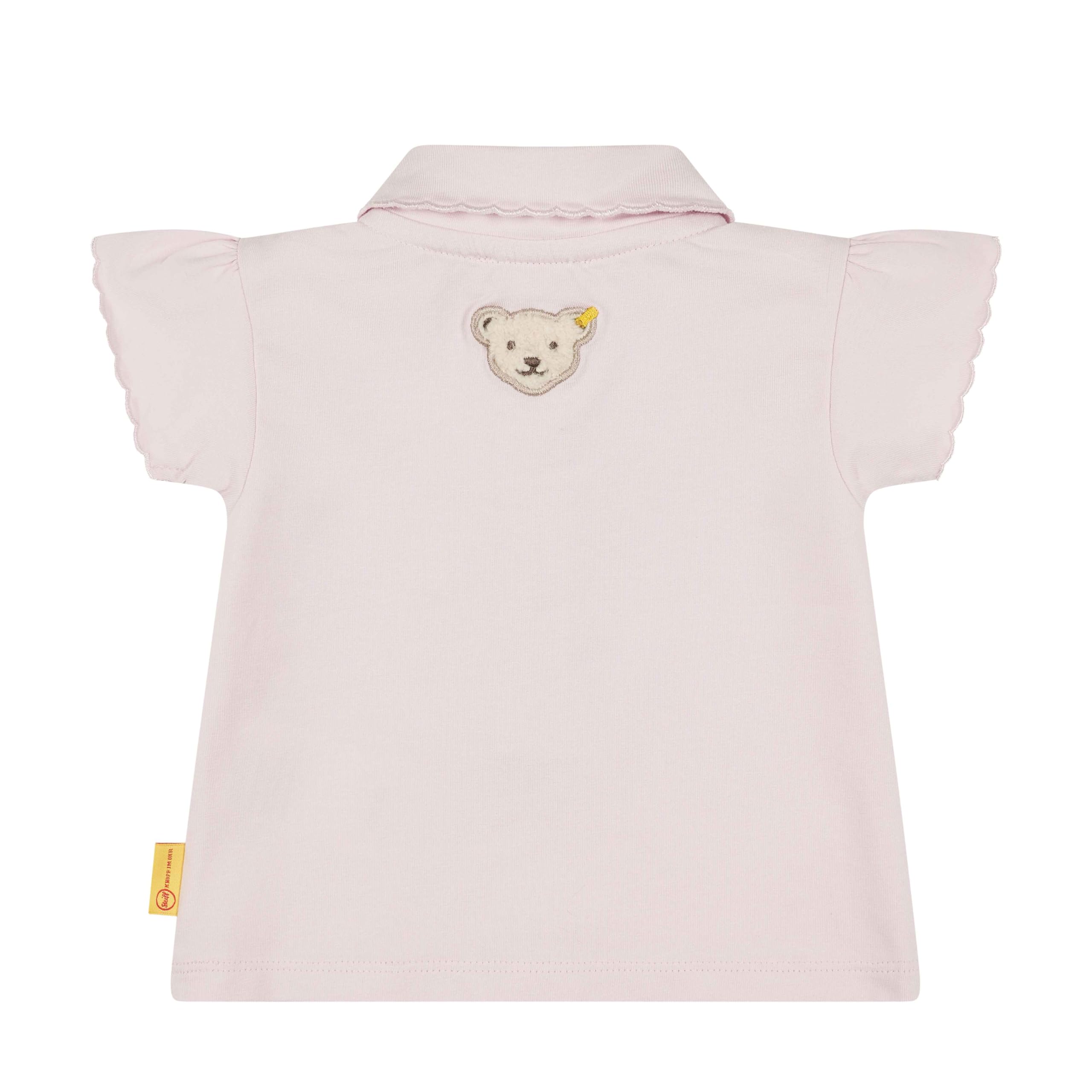 Steiff Baby-Mädchen Poloshirt Kurzarm