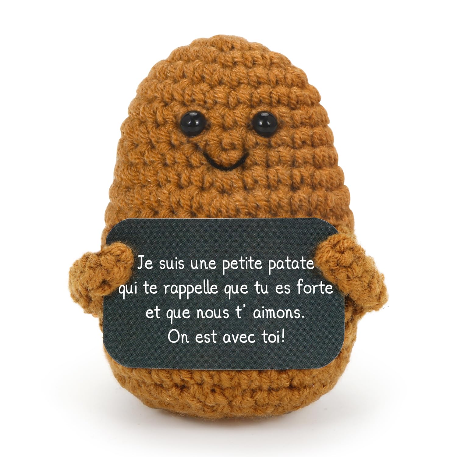 Aurasky Patata Positiva Francesa, Muñecos de Patata con Tarjeta Positiva