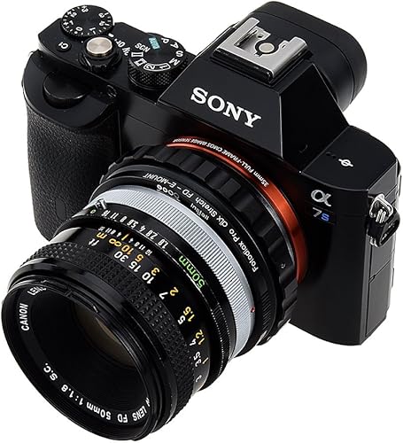Miniatura 8 de Fotodiox Adaptador de montaje de lente extensible DLX compatible con lentes Canon FD y FL a cámaras Sony E-Mount