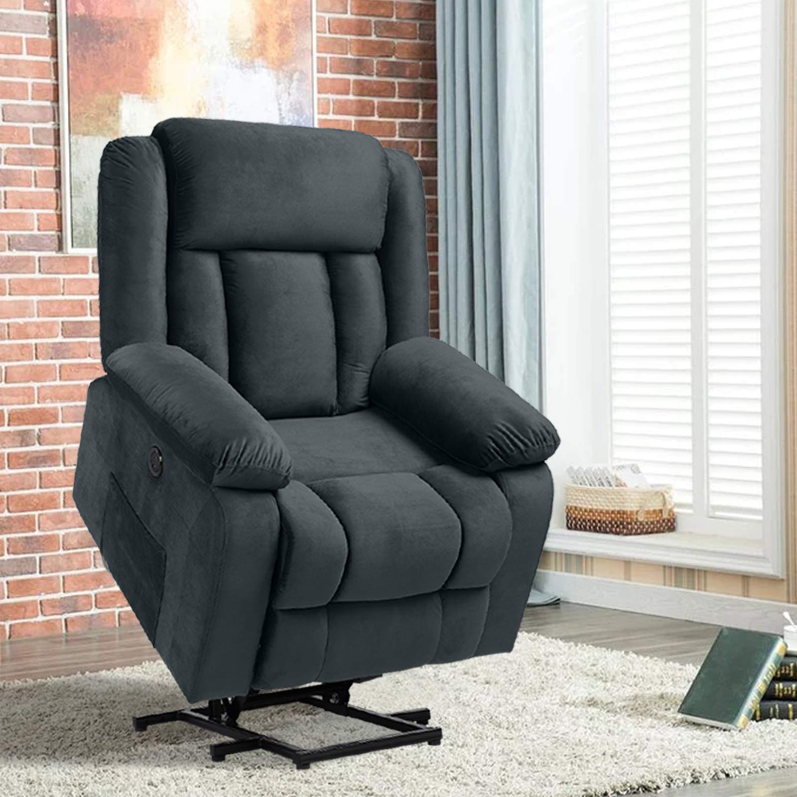 Buy Power Lift Recliner Chair with Massage and Heat, Electric Recliners
