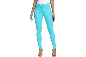 Womens Ultra Stretch Neon Skinny Jeans for a Vibrant and Eye-Catching Look