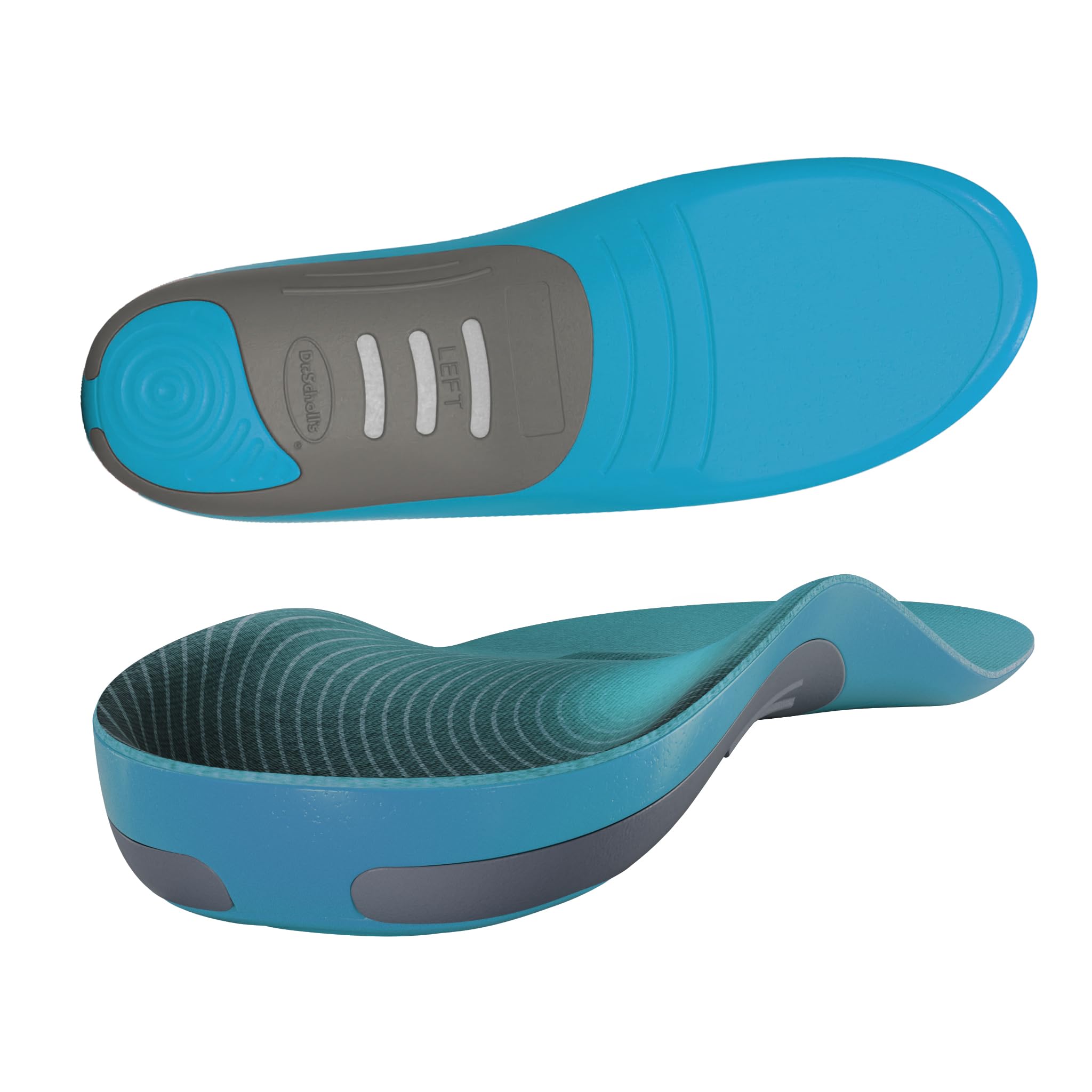 Dr. Scholl's Plantar Fasciitis Insoles - Arch Support, Orthotic Shoe Inserts for Men & Women, Flat Feet & Metatarsalgia Relief, Custom Fit 620