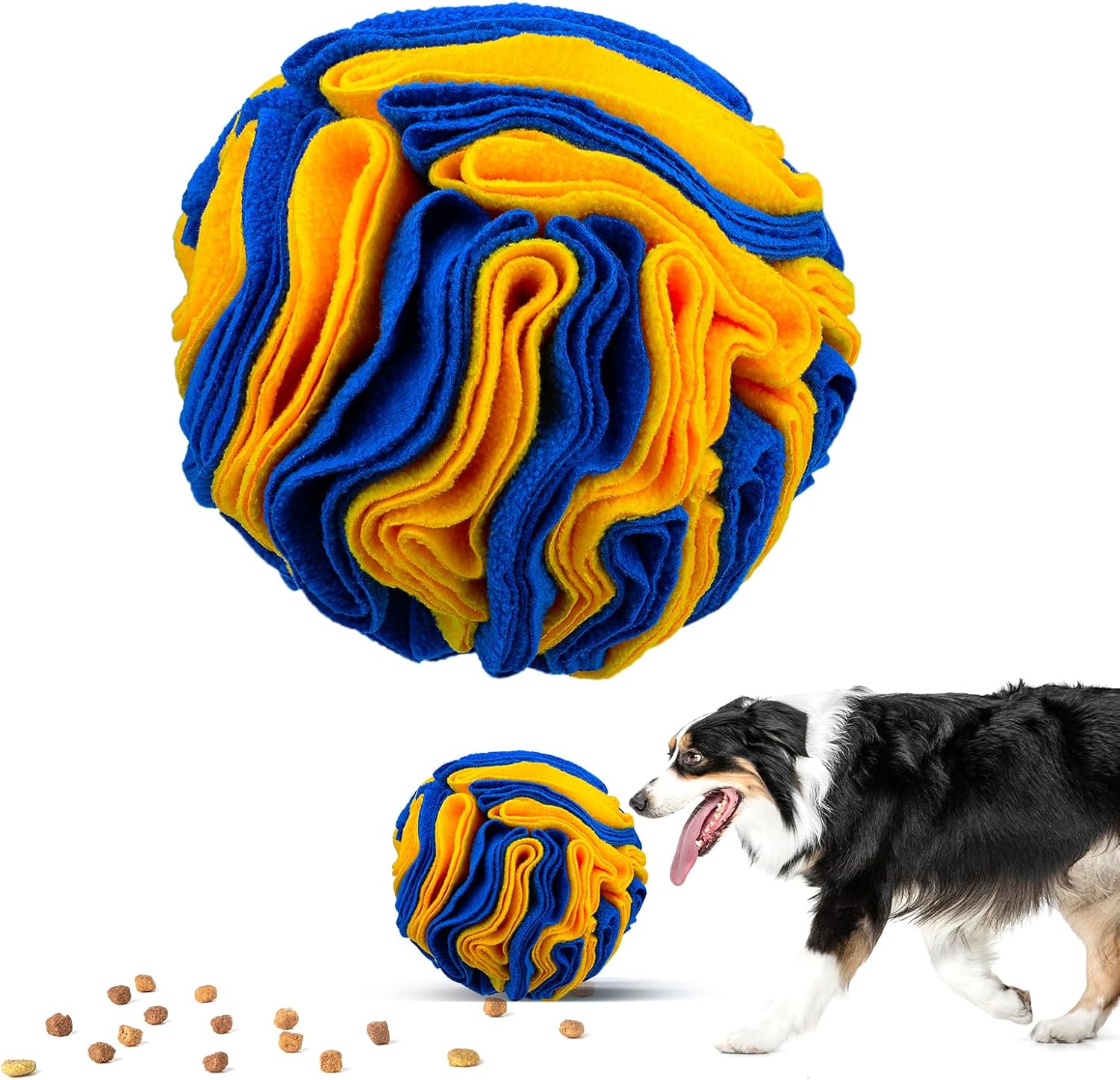 Pet Supplies Larimuer Pet Snuffle Ball, Puzzle Sniffing Interactive