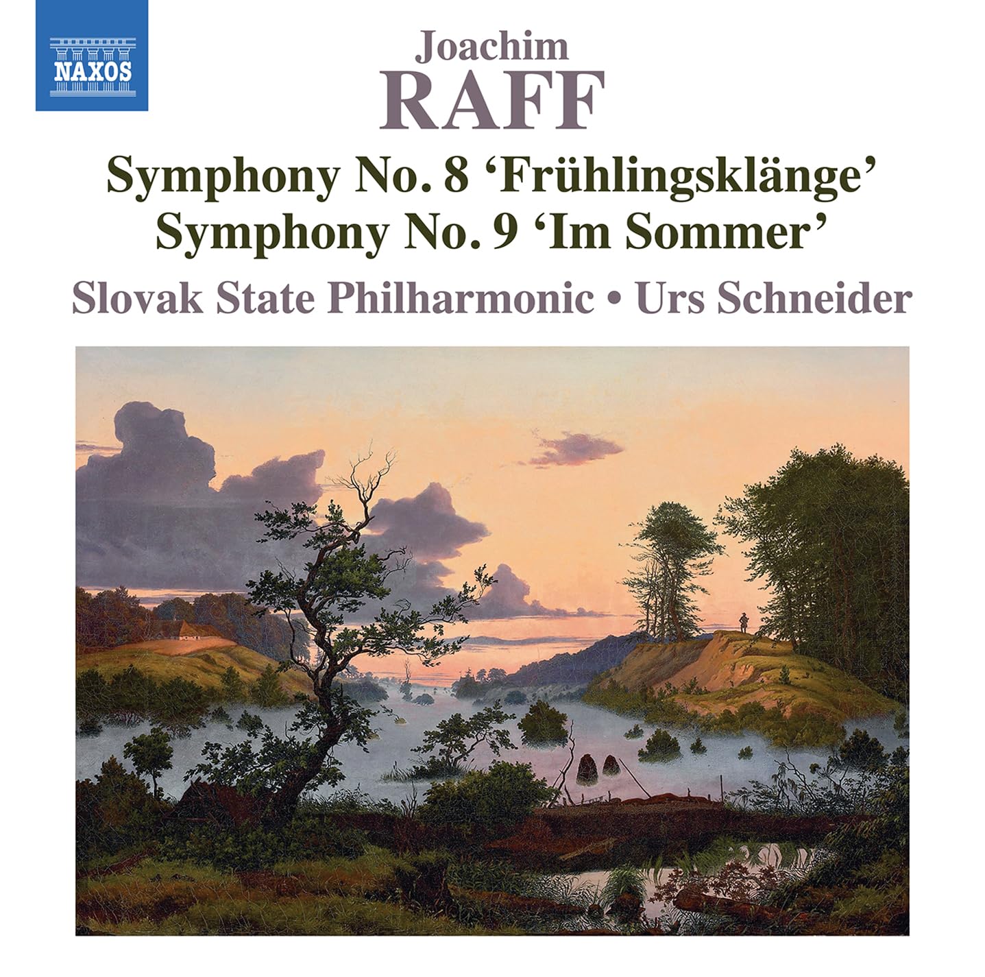 Joachim Raff: Symphony No. 8 'Fruohlingsklange'; Symphony No. 9 'Im Sommer'