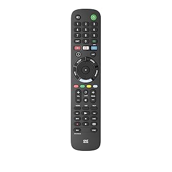 One For All Sony TV Replacement Remote Control, Black