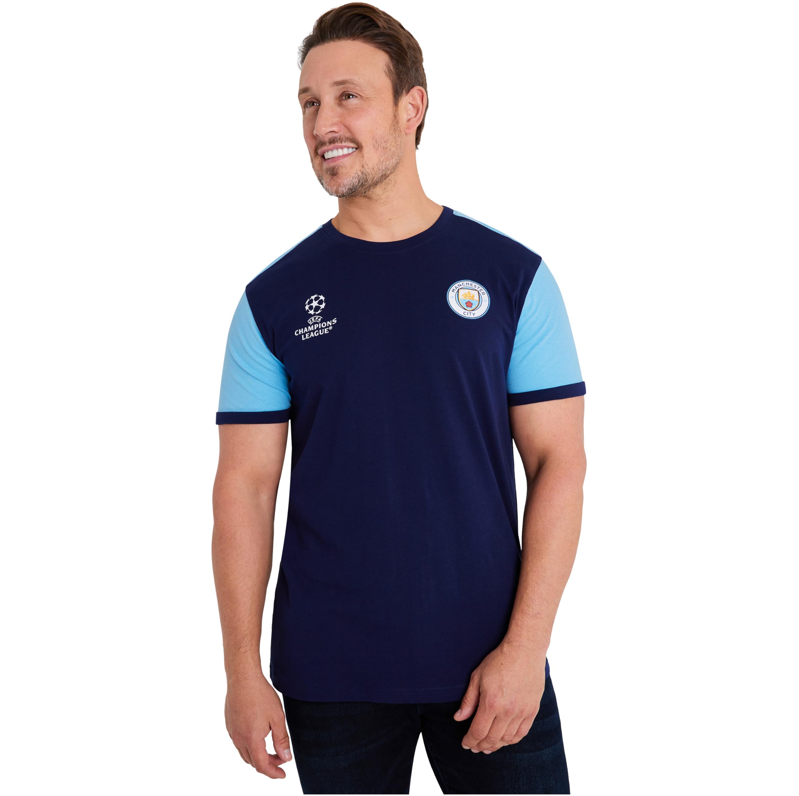 Manchester City FC Men's T-Shirt Navy S