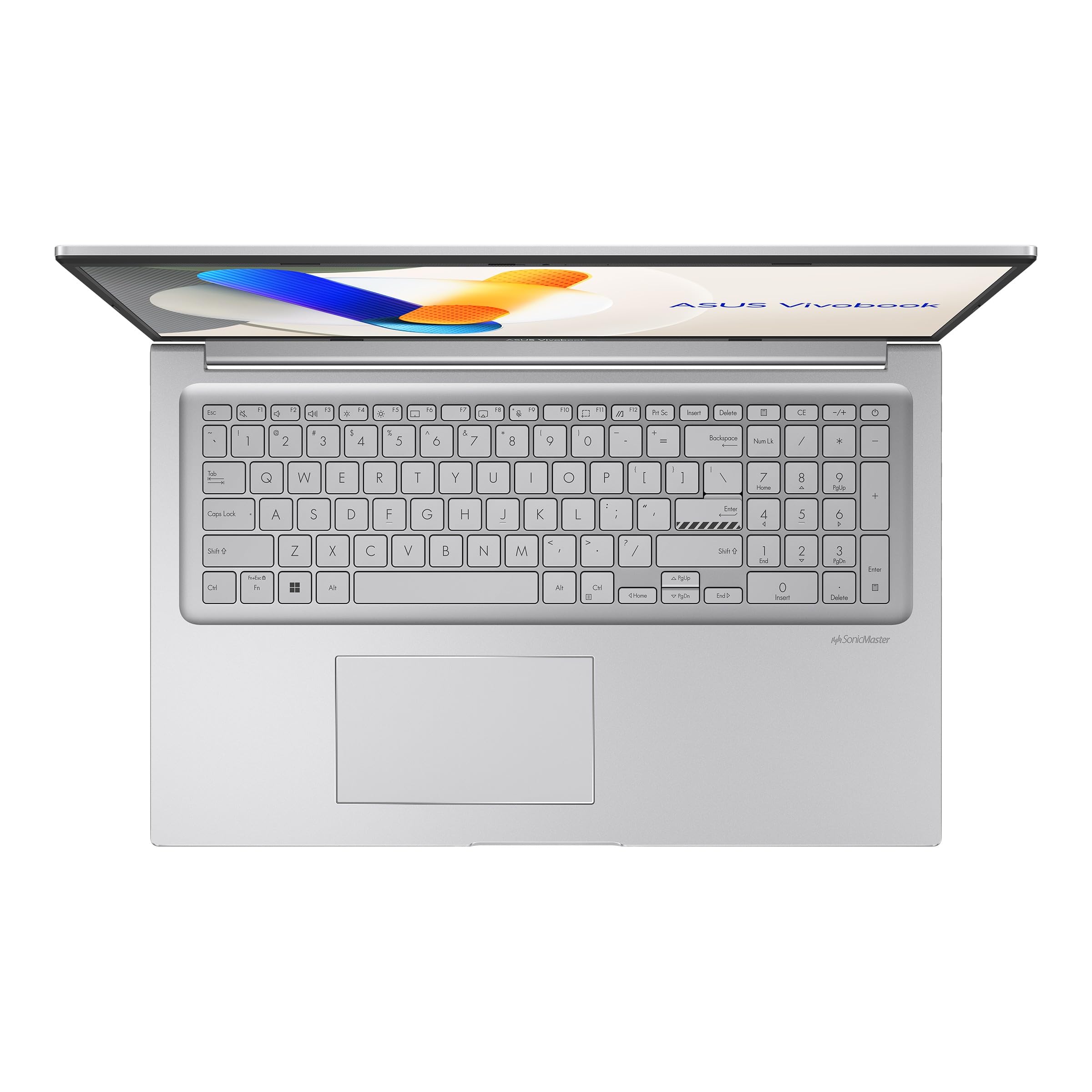 ASUS Vivobook 17 17.3 Pouces FHD PC Portable (Intel Core 5 120U, 16GB DDR5, 512GB SSD, Intel Graphics, Windows 11 Home) – Clavier AZERTY - sans Chargeur