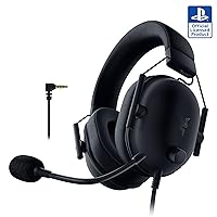 Vista 1 de Razer BlackShark V2 X PlayStation Gaming Headset: 50mm Drivers - Cardioid Mic - Lightweight - Comfortable, Noise Isolating Earcups - for PS5, Xbox