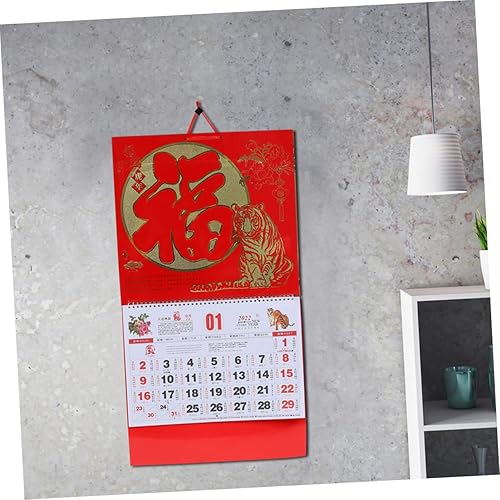 Miniatura 5 de Ciieeo 8 Pcs Calendar Calender New Year 2022 Christmas Office Paper Decorate