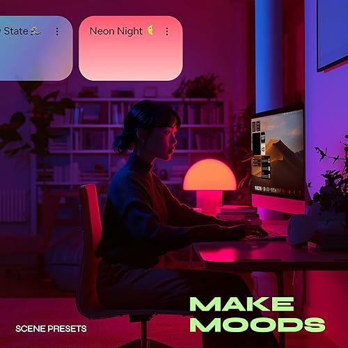 Miniatura 6 de LIFX Everyday - Bombilla LED inteligente A19, 800 lúmenes, 90+ CRI, cambio de color, regulable, Wi-Fi, compatible con materia, funciona con Alexa,