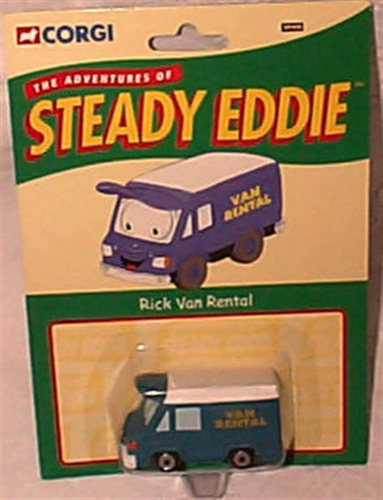 corgi eddie stobart the adventures of steady eddie rick van rental model