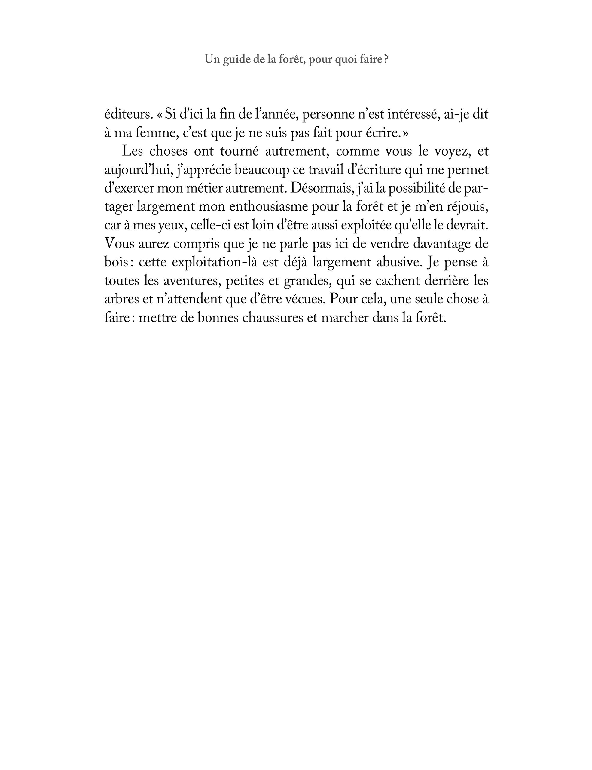 Marcher dans les bois - Le guide amoureux de la forêt