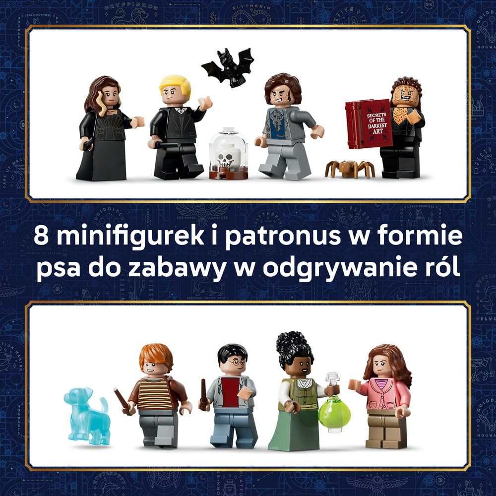 LEGO Harry Potter Magiczne sklepy na ulicy Śmiertelnego Nokturnu 76471 | Modele sklepów, zestaw z figurkami, prezent dla fana Harry’ego Pottera 8+, zestaw klocków dla dzieci, 788 elementów