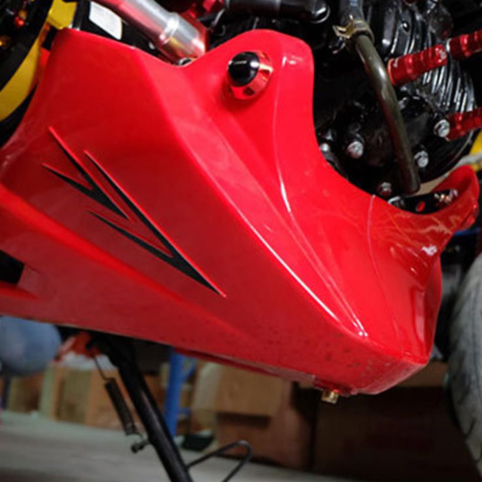 Motorcycle Owiewki Dolne Osłona Silnika | Osłony Chroniące przed Warunkami Atmosferycznymi do Codziennych Dojazdów