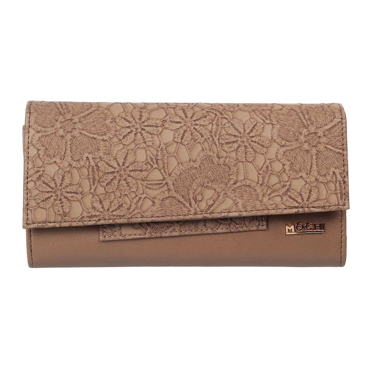 Mochi Womens Synthetic Brown Bifold (One Size) (B0BCQRFWDK) Amazon Price History, Amazon Price Tracker