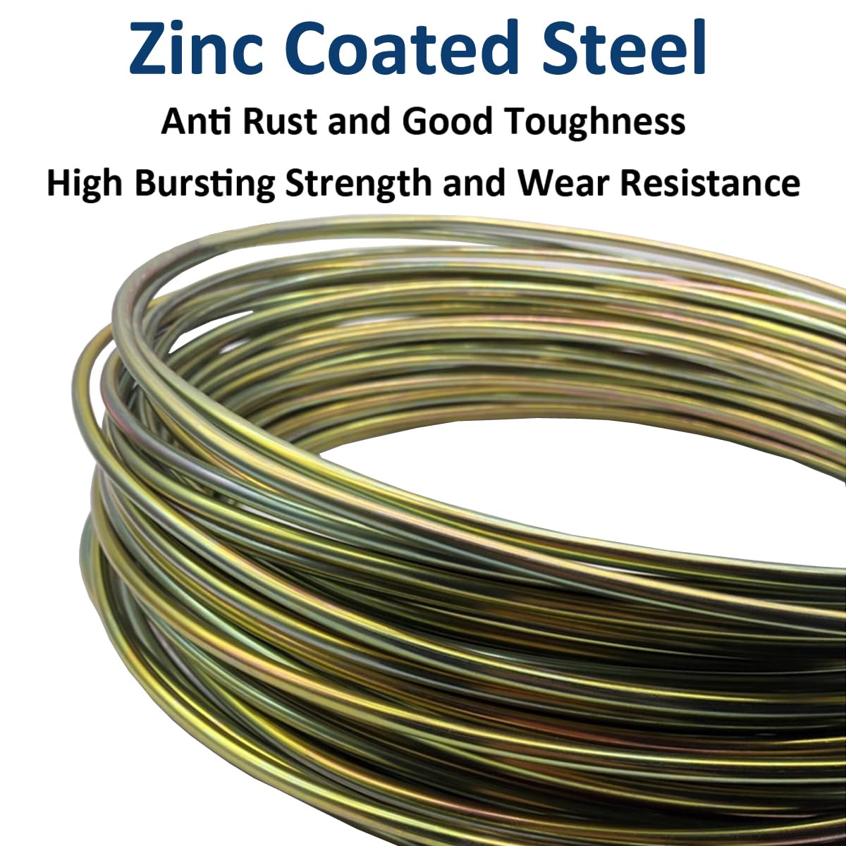 Tubo Freno In Rame 6,35mm - Kit 7,62m Con Dadi Per Auto, Olio E Carburante - Foto 7