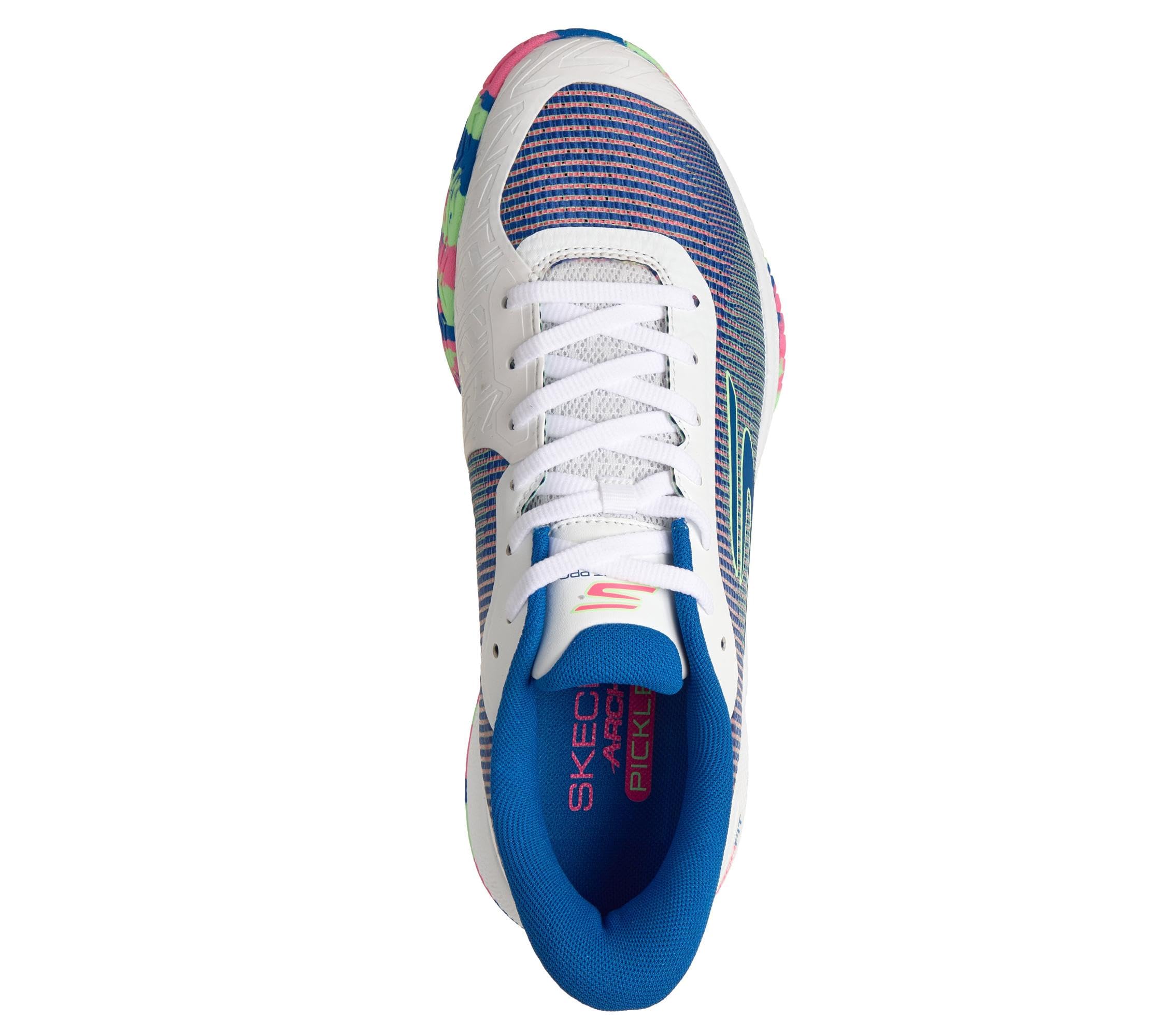 Skechers Viper Court Rally Performance Pickleball - Zapatos Deportivos para Hombre, de Malla, de Piel, para Entrenamiento, para Interiores