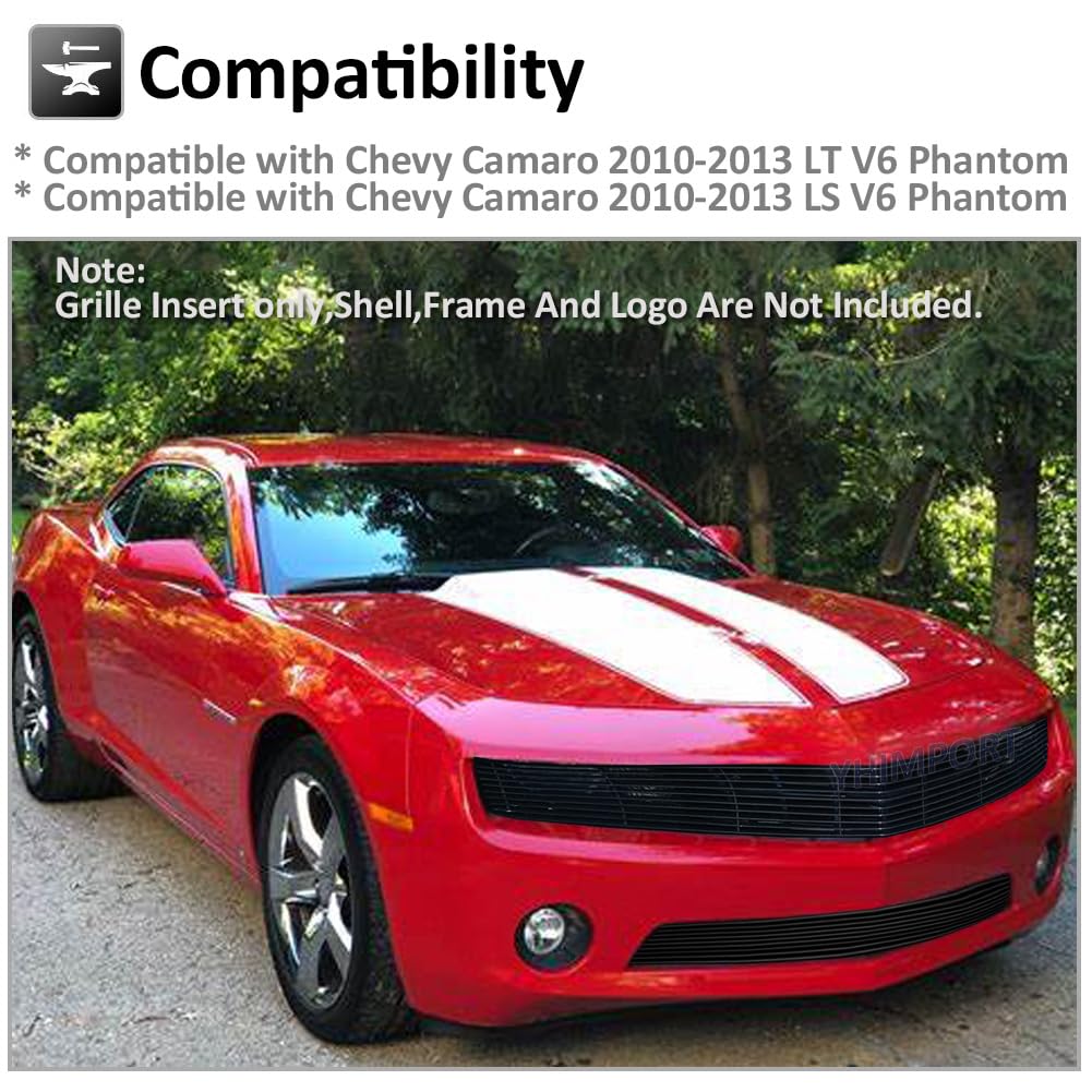 Amazon | フロントグリル 2010-2013 シボレーカマロ LT LS V6 