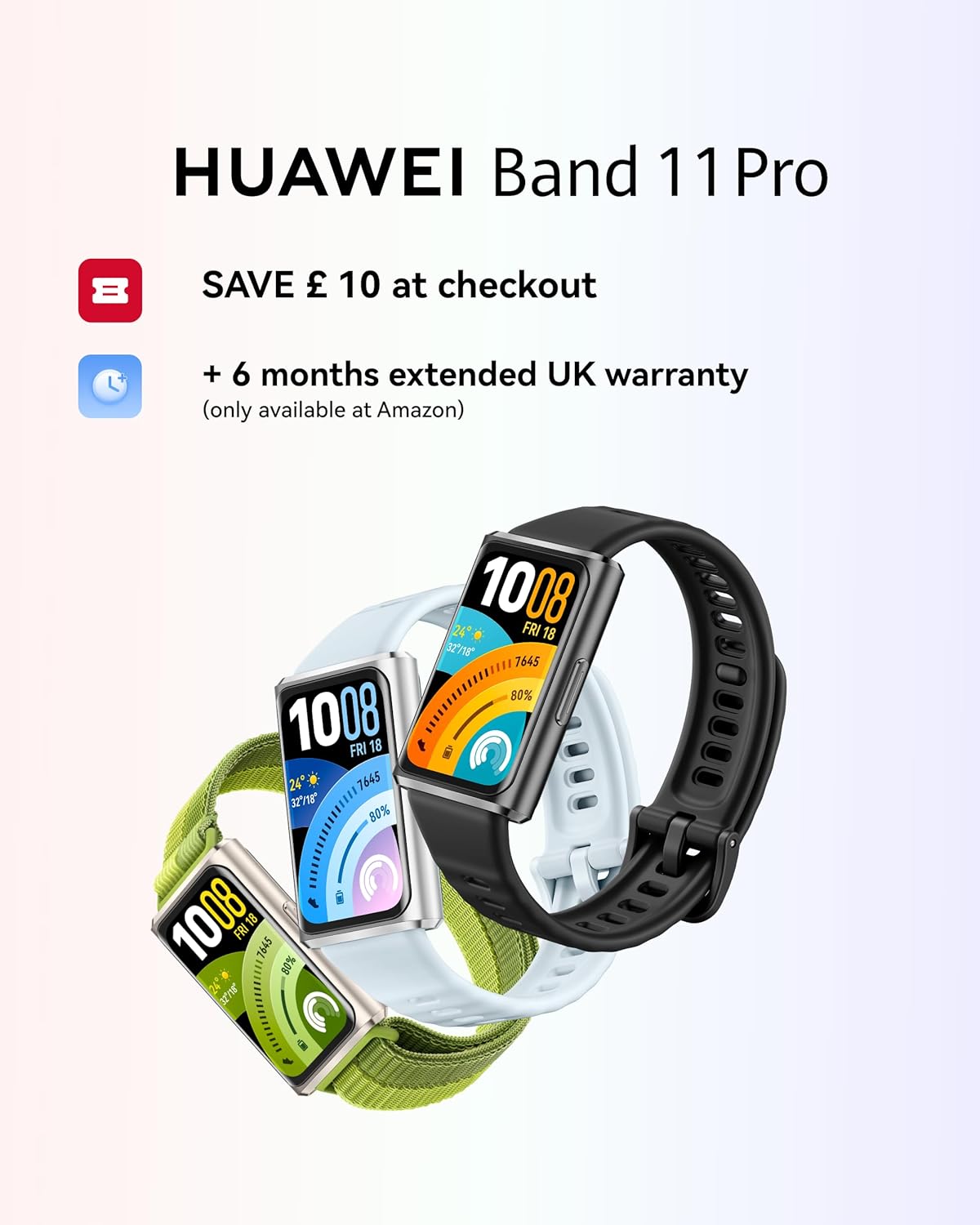 HUAWEI Band 11 Pro Smart Watch, 1.62″ AMOLED 2000 nits, Independent GPS Precision Fitness Tracker, Heart Rate and SpO2, Emotional Wellbeing Helper, 5 ATM Water Resistance, Bluetooth, Field Green 719+8ceAd5L. AC SL1500