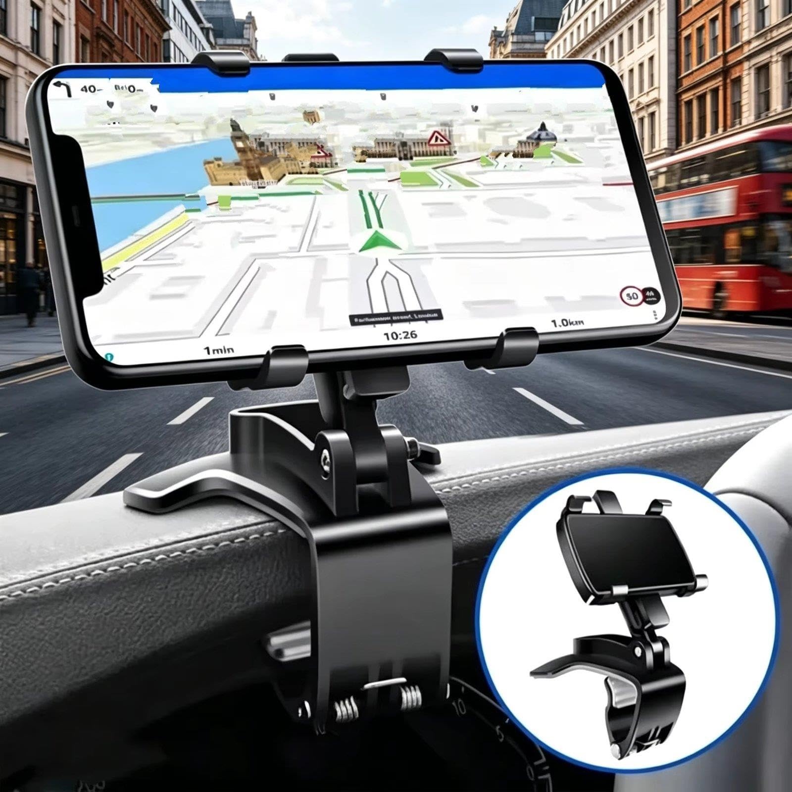 Supporto Universale Navigazione Telefono Veicolare Easy Clip
