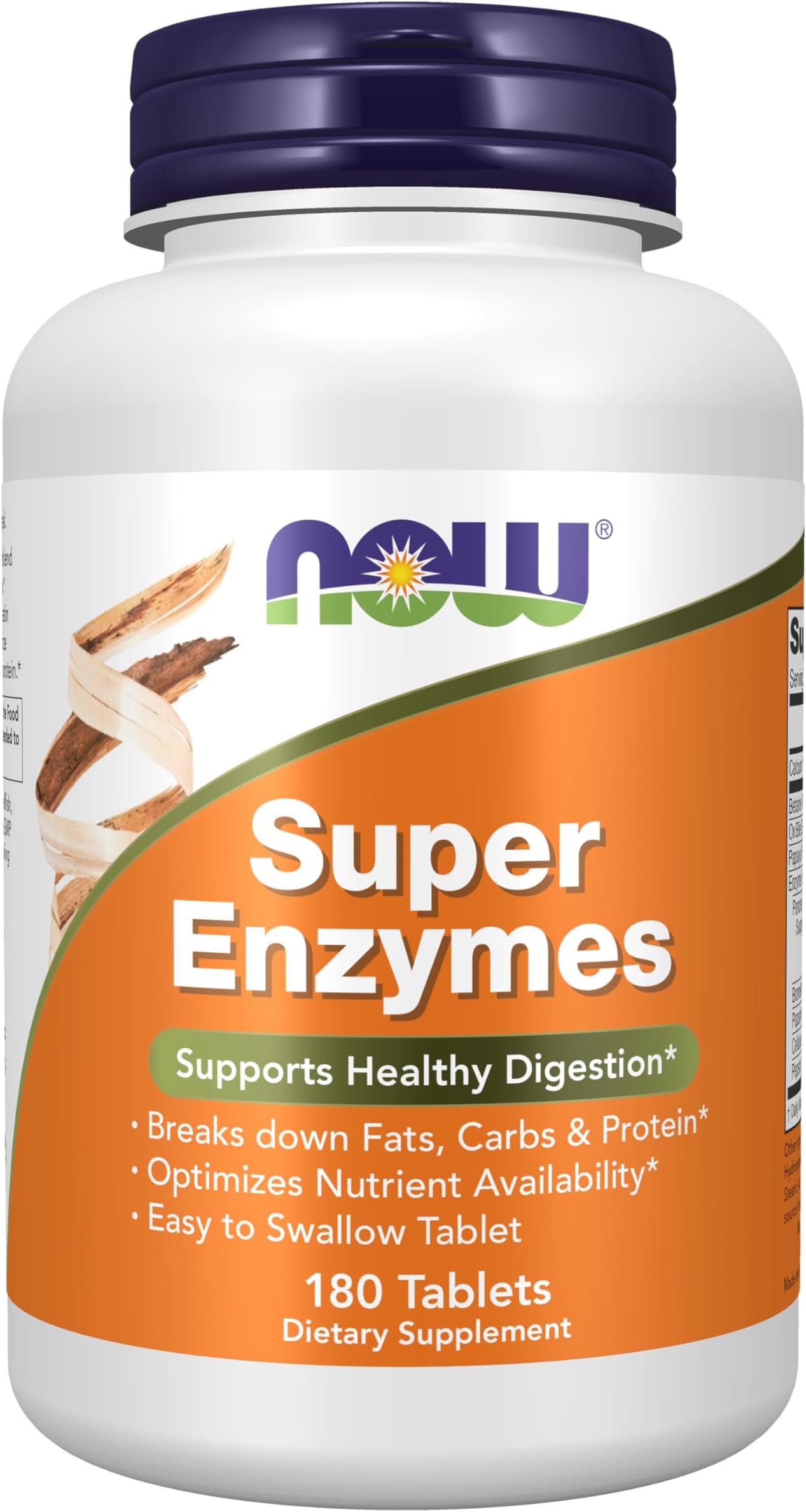 NOW Super Enzymes - 180 Tablets