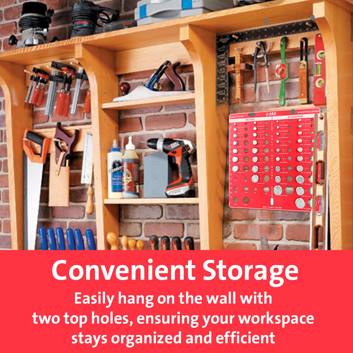 Nut Bolt Thread Checker – Utility Thread Checker Box – Easy - Temu New