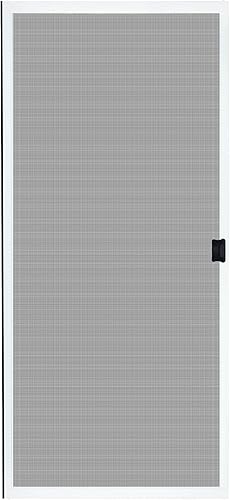 K.D. Kit de puerta corrediza de aluminio estándar para patio de 36 x 80 pulgadas (blanco) - Marco de 1-78 pulgadas