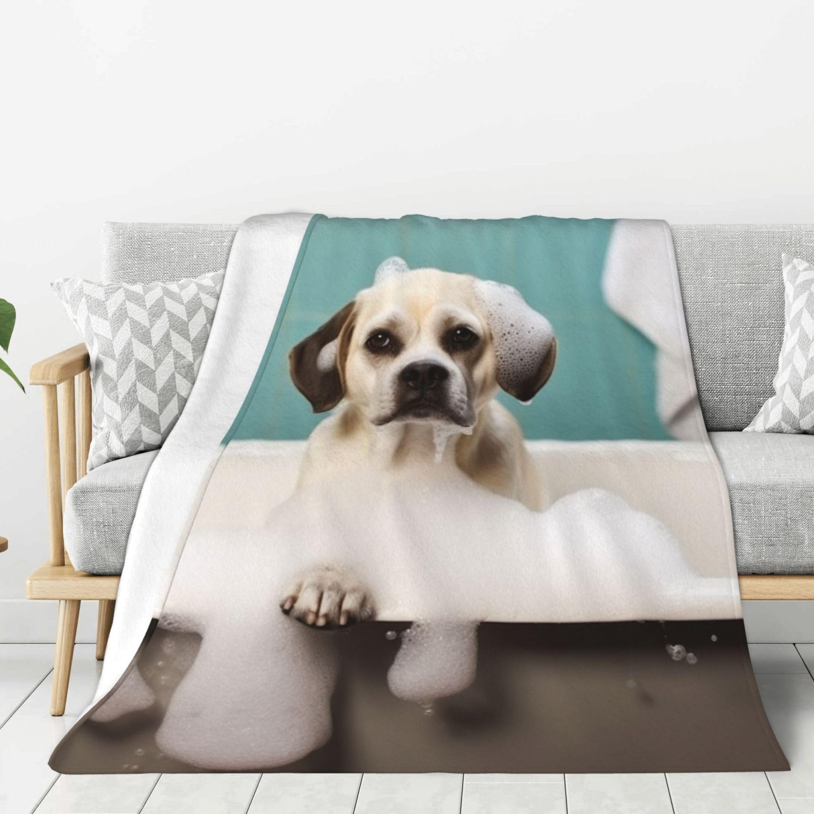Couverture en peluche chaude et douce en flanelle de qualité