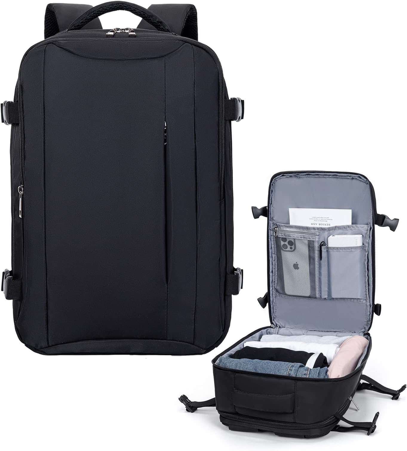 for Ryanair Cabin Bags 40x30x20,Cabin Bag Travel Backpack 40x20x25 Carry On Underseat Hand Luggage Bag Cabin Size with Hidden Anti-Theft Bag Airline Approved for Women and Men