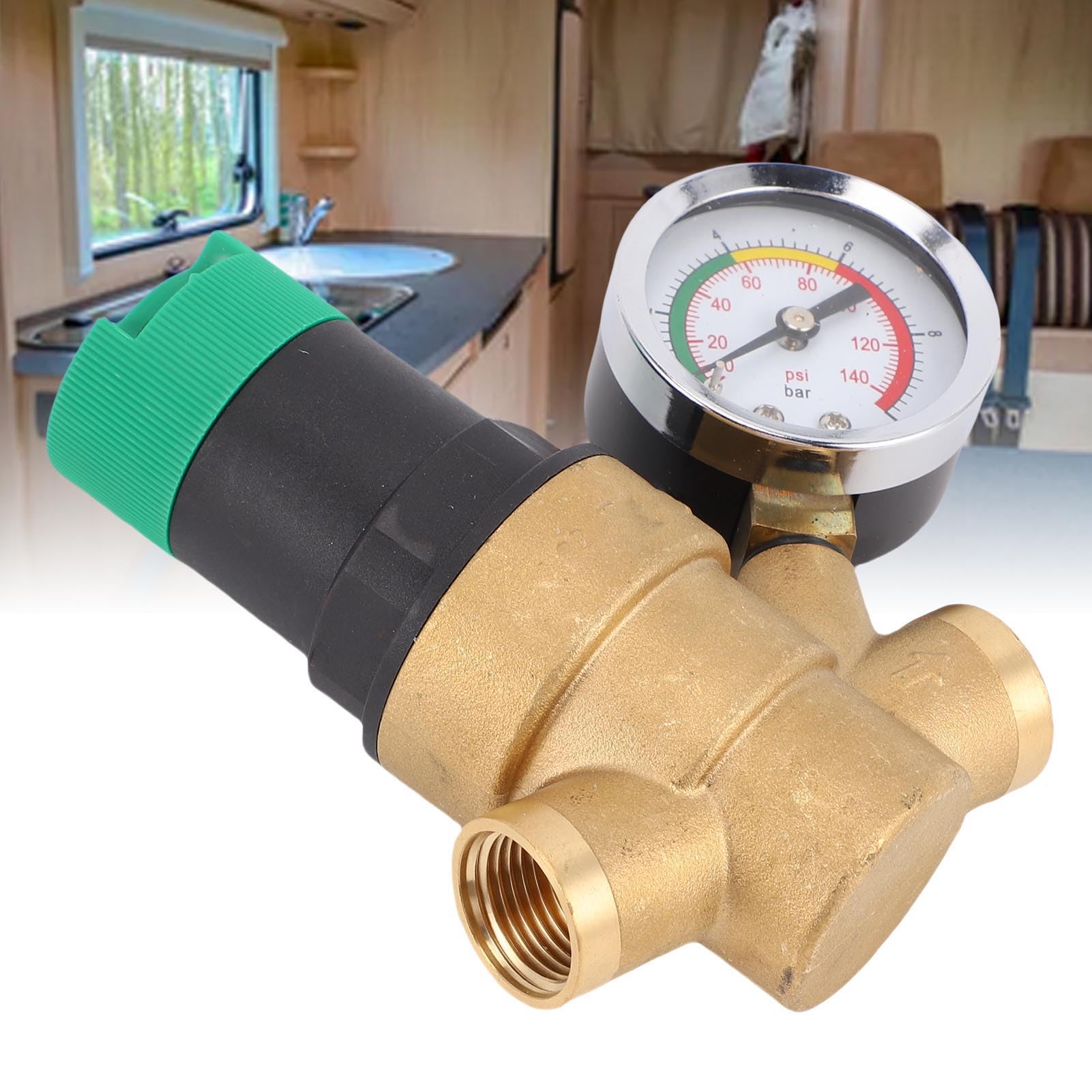 banapoy Regulowany Regulator Ciśnienia Wody 0-140PSI 0 10bar