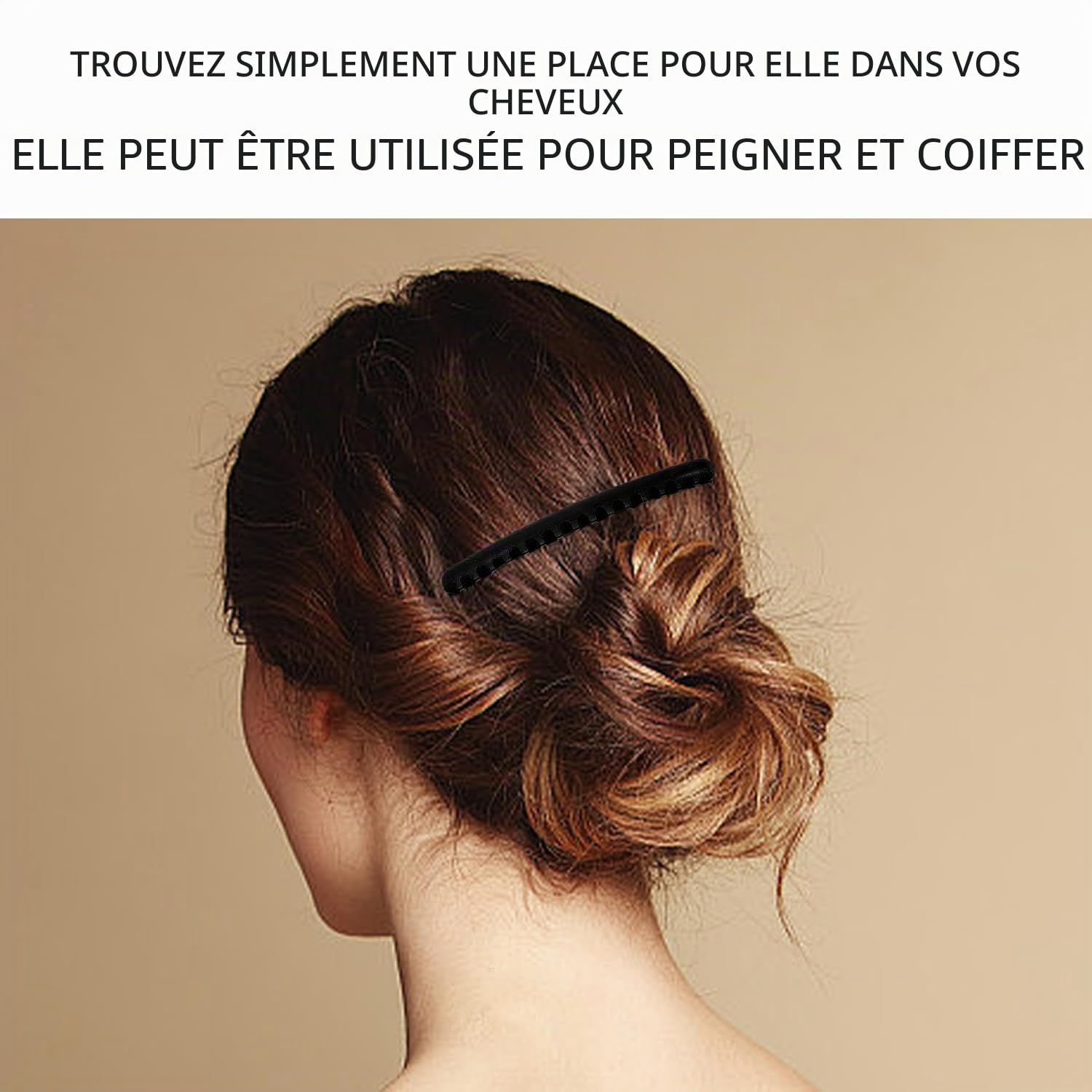 15 Pièces Peignes à Cheveux Décoratifs, Peignes Latéraux Francais, Peigne à Cheveux Décoratifs en Plastique, Peigne Cheveux Chignon, pour Femme et Filles aux Cheveux Épais et Fins, 3 Couleurs