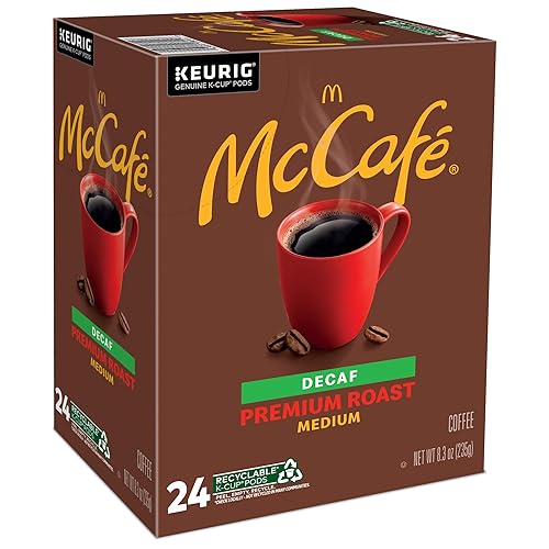 Vista 18 de McCafe Cápsulas de café K-Cup de tostado medio prémium descafeinado, 84
