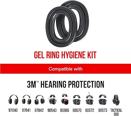 Miniatura 10 de 3M Pro-Grade - Orejeras reductoras de ruido de grado profesional, NRR 30 dB, protector auditivo ligero y ajustable, color negro