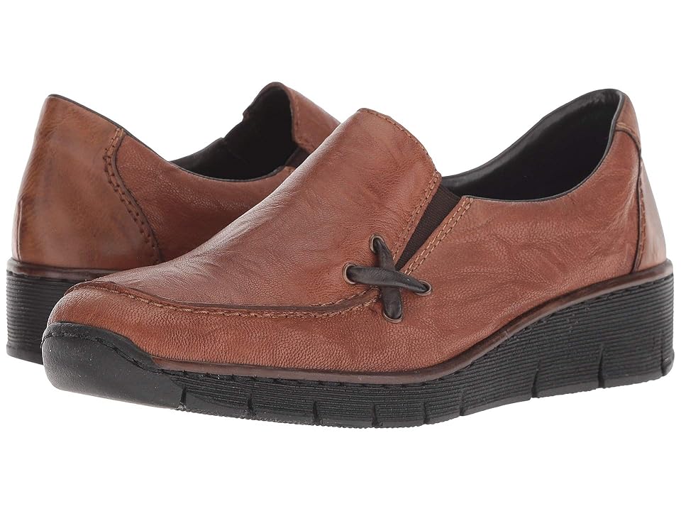 

Rieker 53783 Doris 83 (Cuoio/Kastanie/Chestnut) Women's Shoes, Brown
