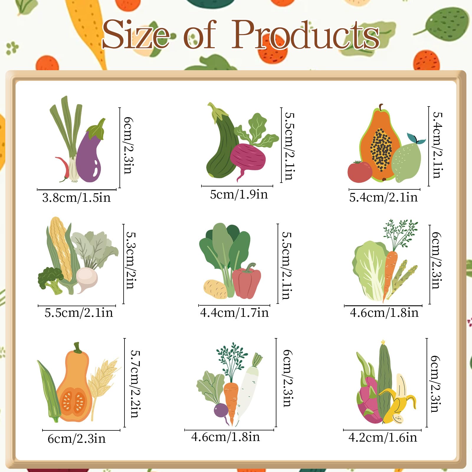 Locally Grown Baby Shower Decorations - Yoyuspy 36PCS Farmers Market Party Decor Cupcake Toppers Cupcake Picks Cake Decor Fruit Vegetable Garden Farm Themed Birthday Party Supplies Pre-Assembly