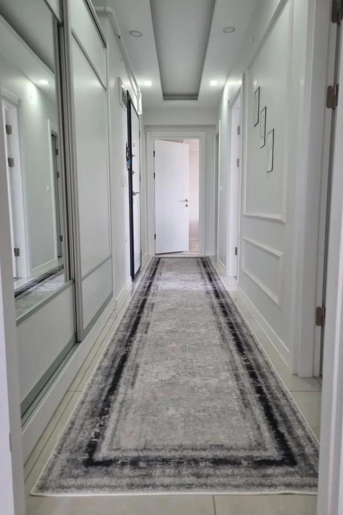 Monnhein Çok Renkli Yolluk Rasta-2 - Yıkanabilir, Kaymaz Taban, Dijital Baskılı, Leke Tutmaz, İnce Hav, Modern Koridor, Mutfak, Antre ve Salon için Dekoratif Yolluk
