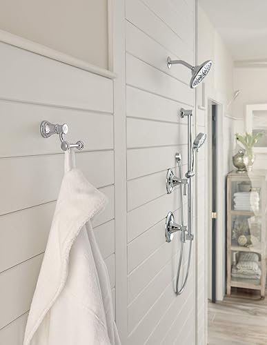 Miniatura 7 de Moen T2313BN Belfield Posi-Temp - Kit de molduras para bañeraducha sin válvula, níquel cepillado
