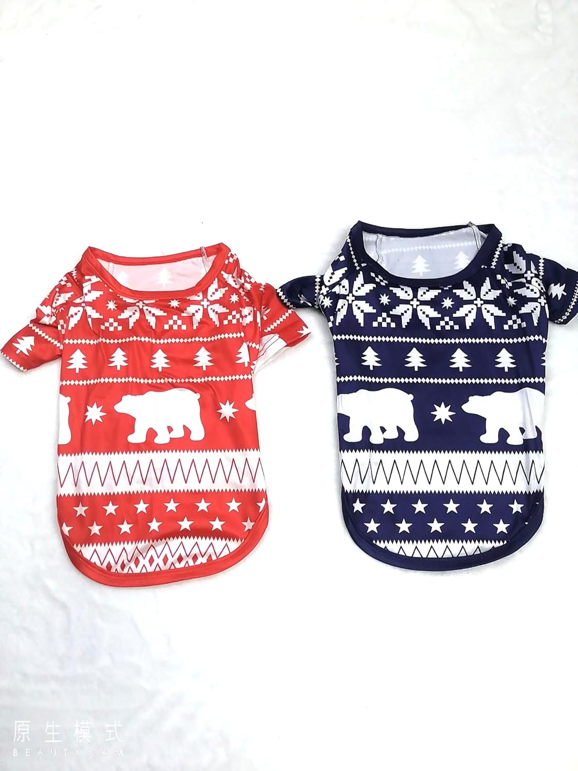 BIRW 2025 Women Size L Christmas tree fireworks red top,Bear red and white striped pants Family Christmas Pajamas Matching Sets Xmas Pjs for Womens Mens Holiday Home Sleepwear Set Jammies - Image 6