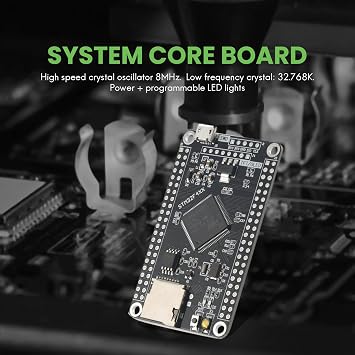 STM32F407VET6 STM32 System Core Board STM32F407 Development Board F407 Single-Chip Learning Board, black