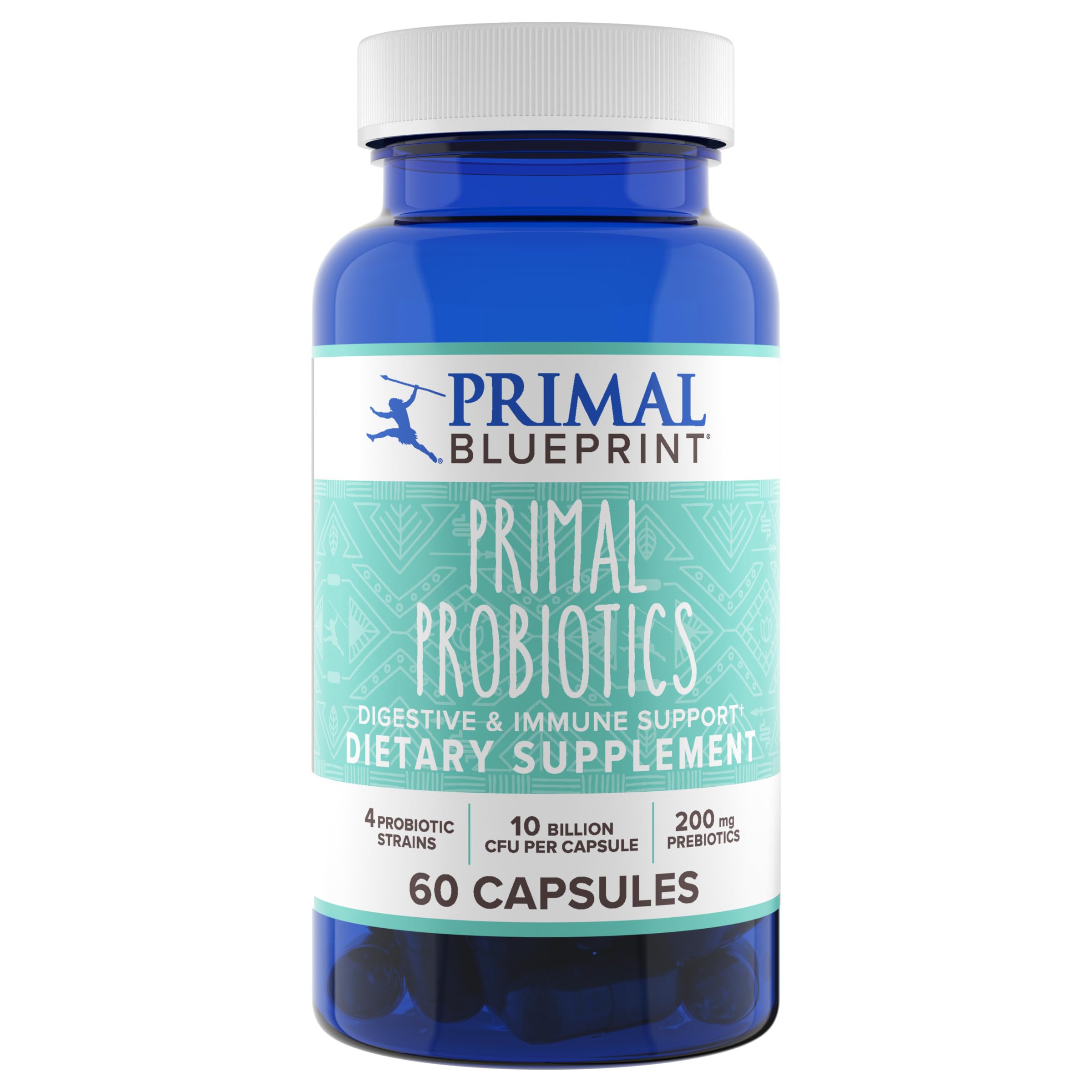 #1 Complete Probiotic Blend - Primal Probiotics, 30 capsules