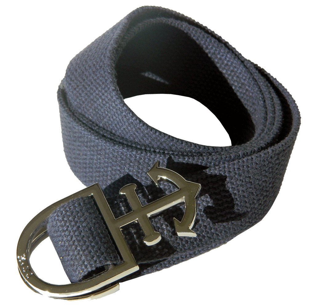 Men's Nautical Anchor Webbing Belt