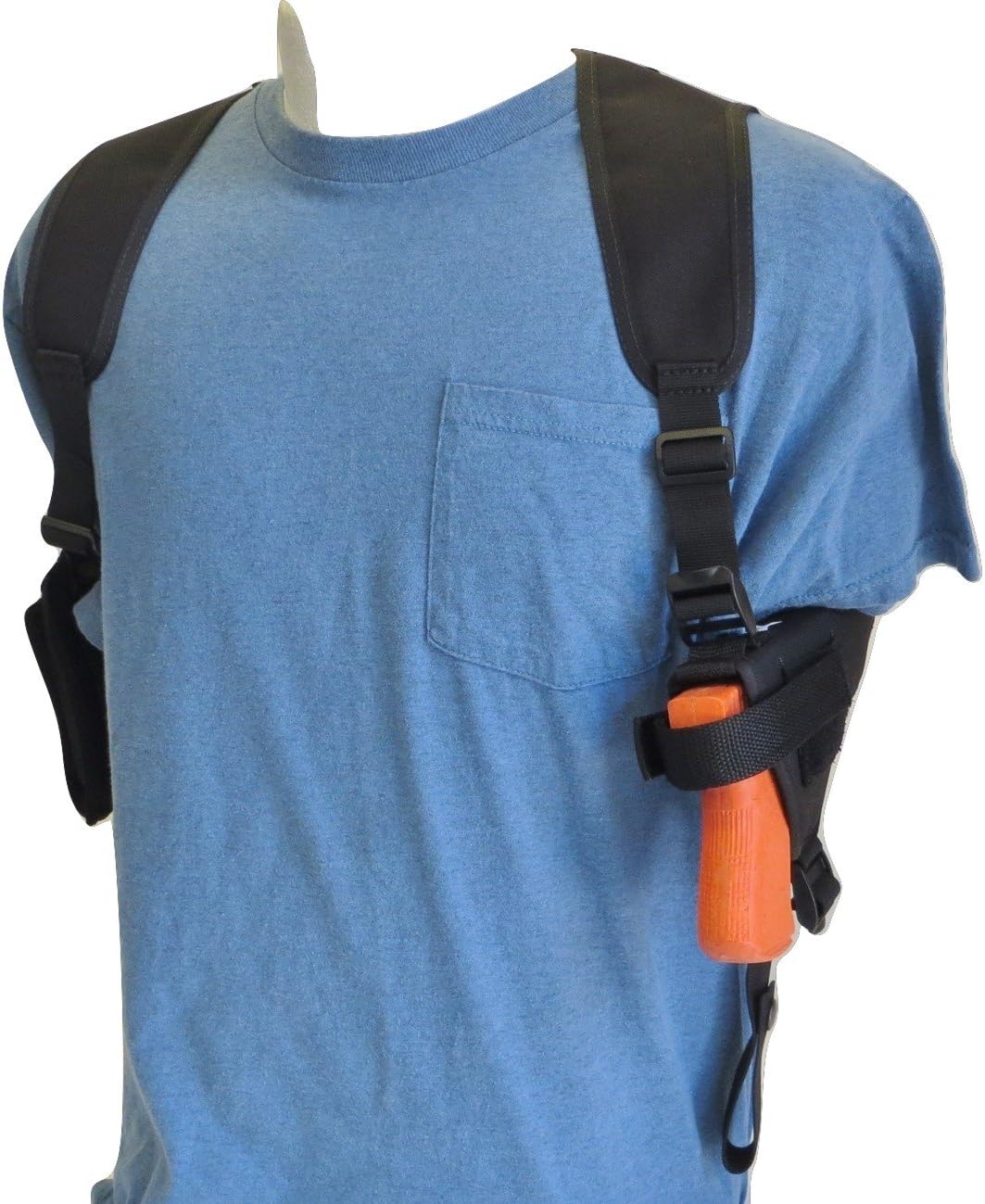 FederalShoulder Holster for Springfield XDs & XDe 3.3" Barrel Without Laser or Light, 9mm & 45 Very Compact with Double Mag Pouch