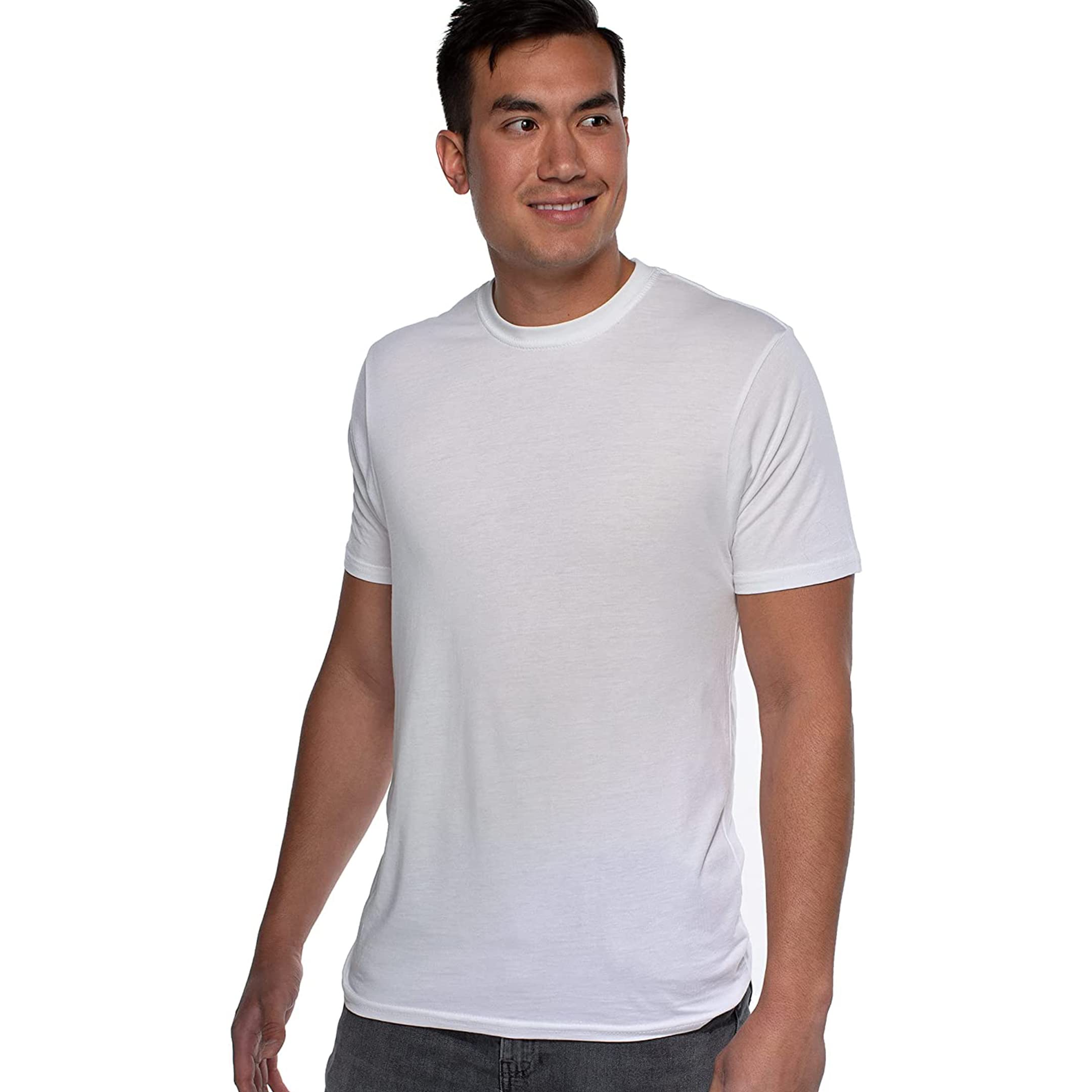 Cariloha Bamboo Crew Tee - Moisture Wicking Bamboo-Viscose Crewneck T Shirt for Men 2XL