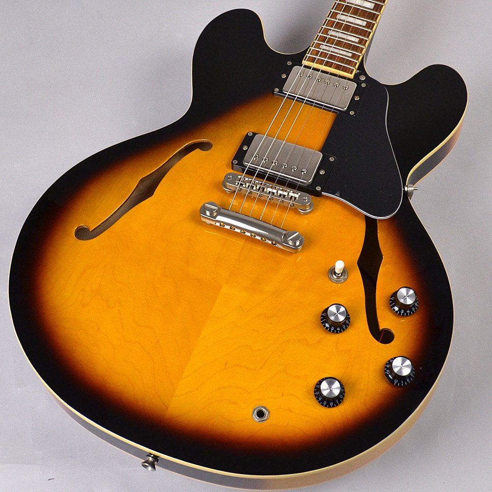 Amazon.co.jp: Burny SRSA65 BS Electric Guitar, Semiako ES-335 Type 