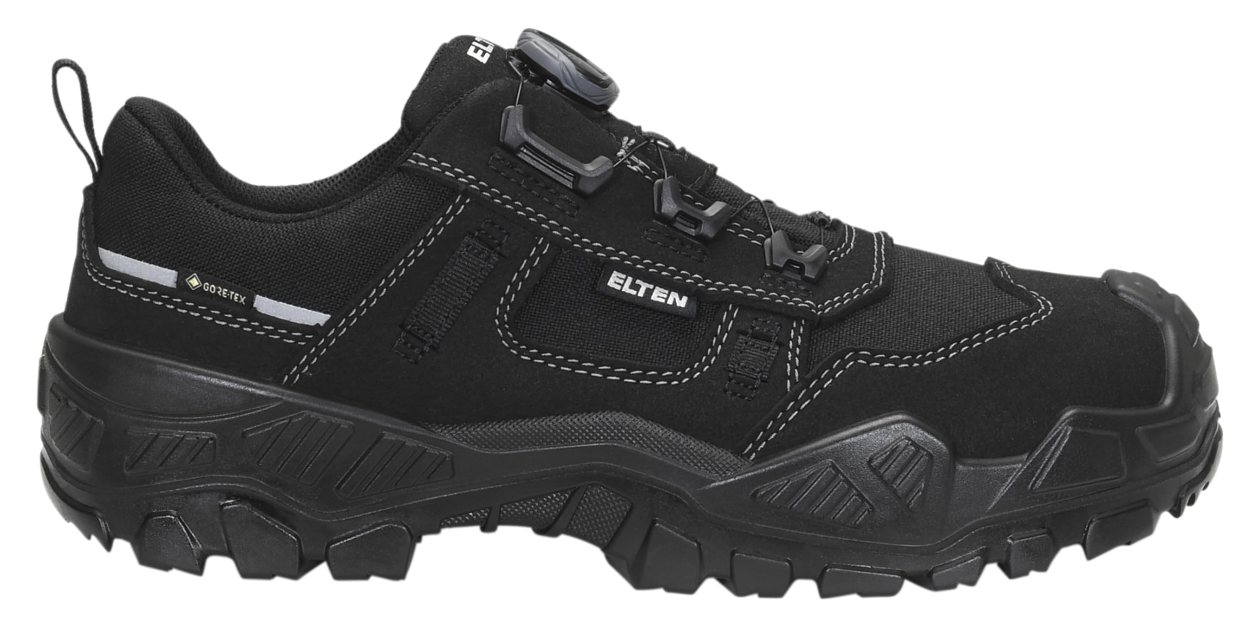 ELTEN Unisex Mike Boa® GTX Black Low ESD S3s CISicherheitsstiefel