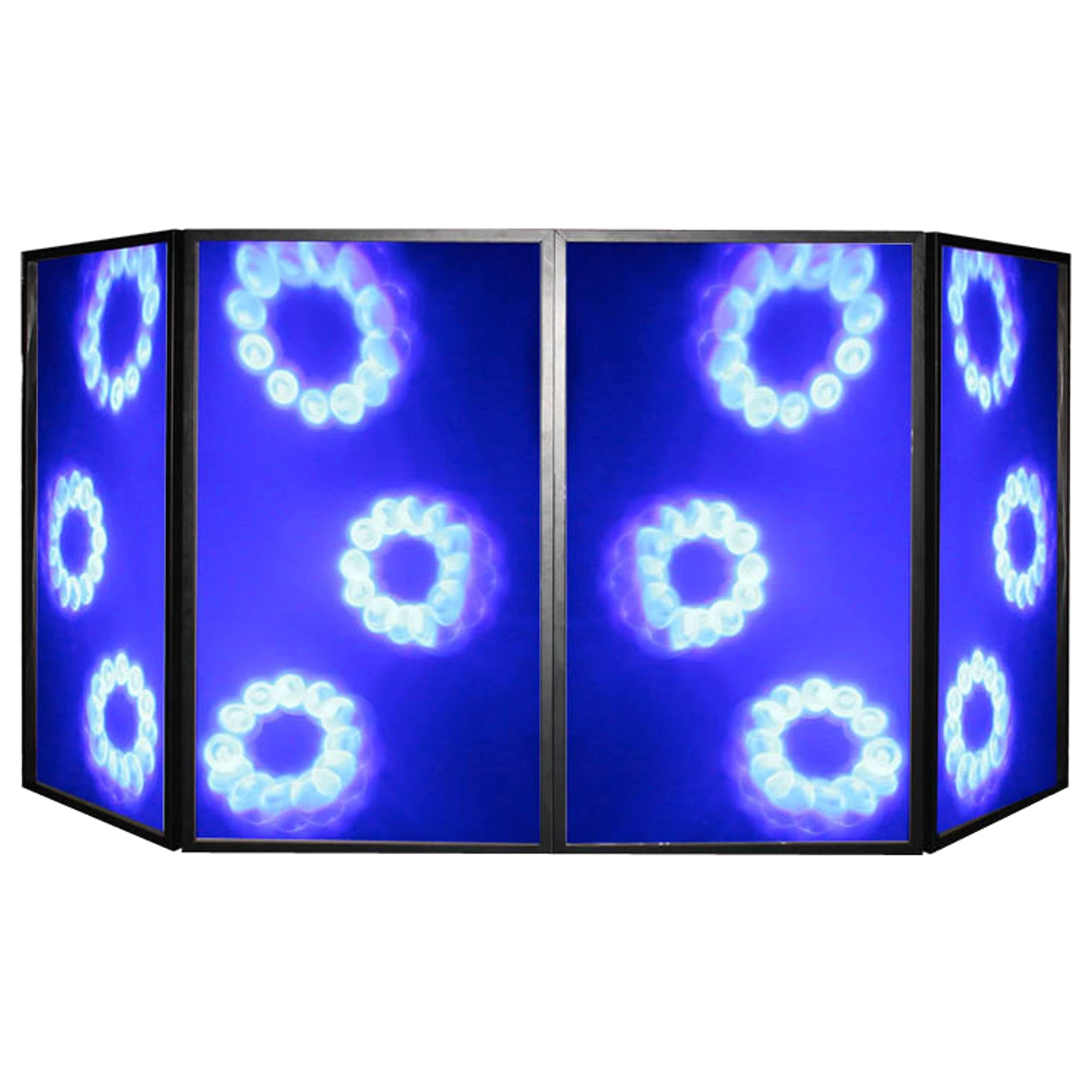 Fame W-19-CZ DJs Booth-Screen (4-Panel) - Tavolo per DJ